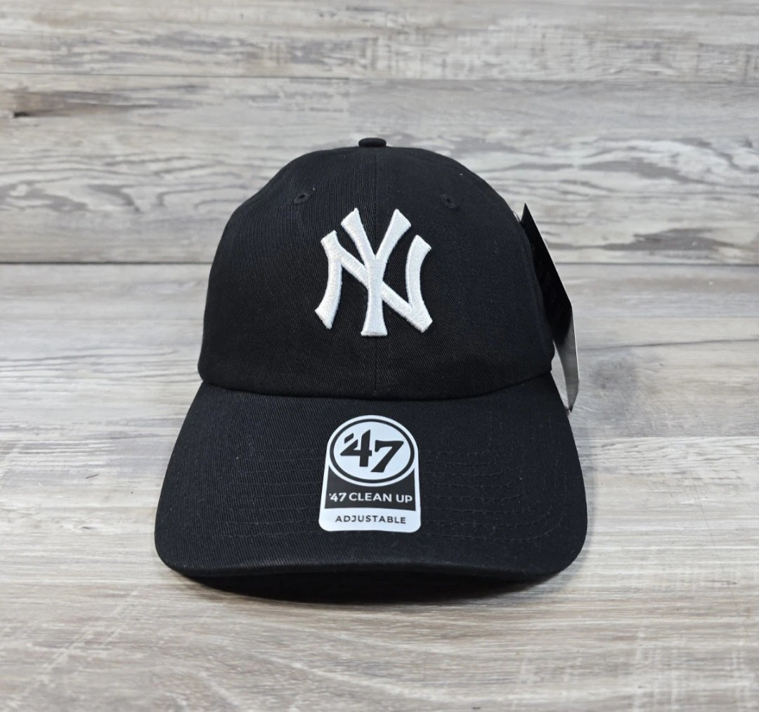 New York Yankees '47 Brand Cap Hat Adult Baseball MLB Strapback NY Black New