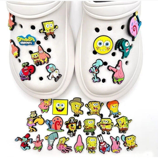 SpongeBob SquarePants Shoe Charms for Crocs 32 Piece