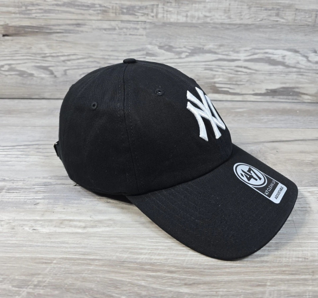 New York Yankees '47 Brand Cap Hat Adult Baseball MLB Strapback NY Black New