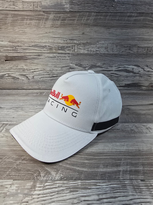 Red Bull Racing Formula One Team White Hat Cap Adult Snapback