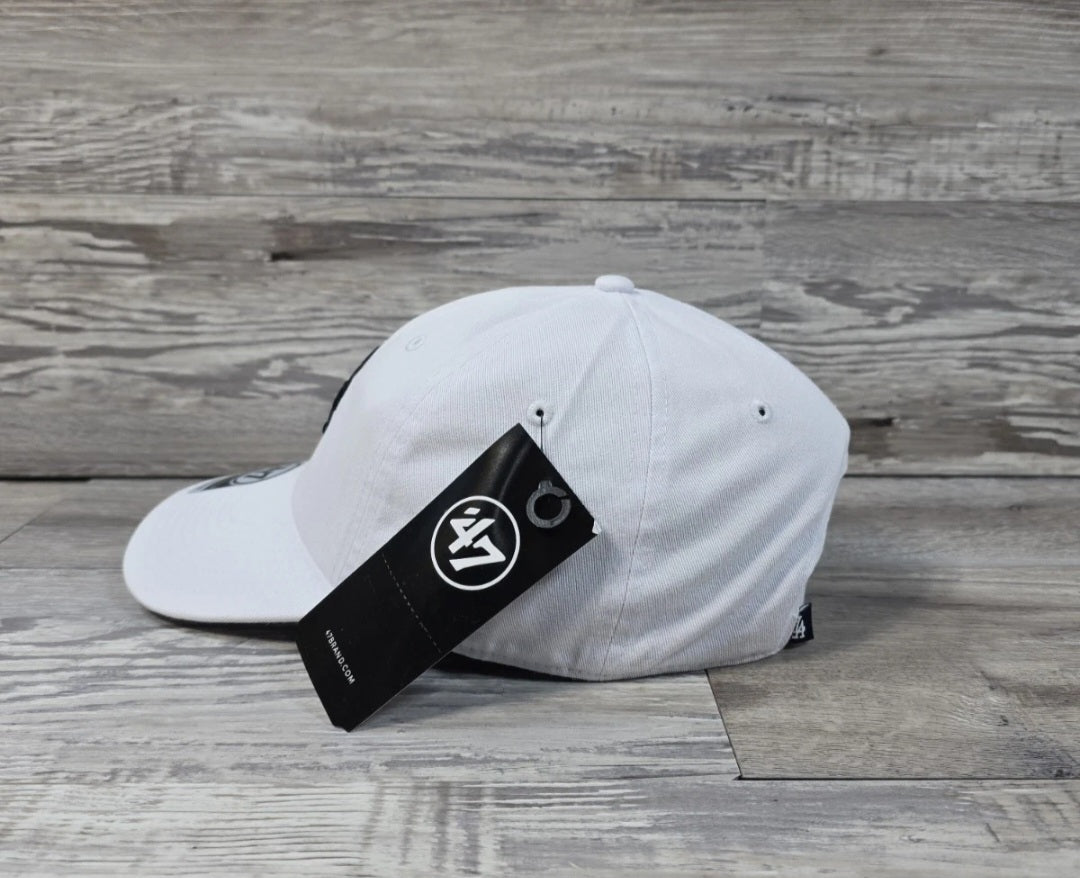 Los Angeles Dodgers 47' Brand Cap Hat Adult Mens MLB Baseball Strapback White